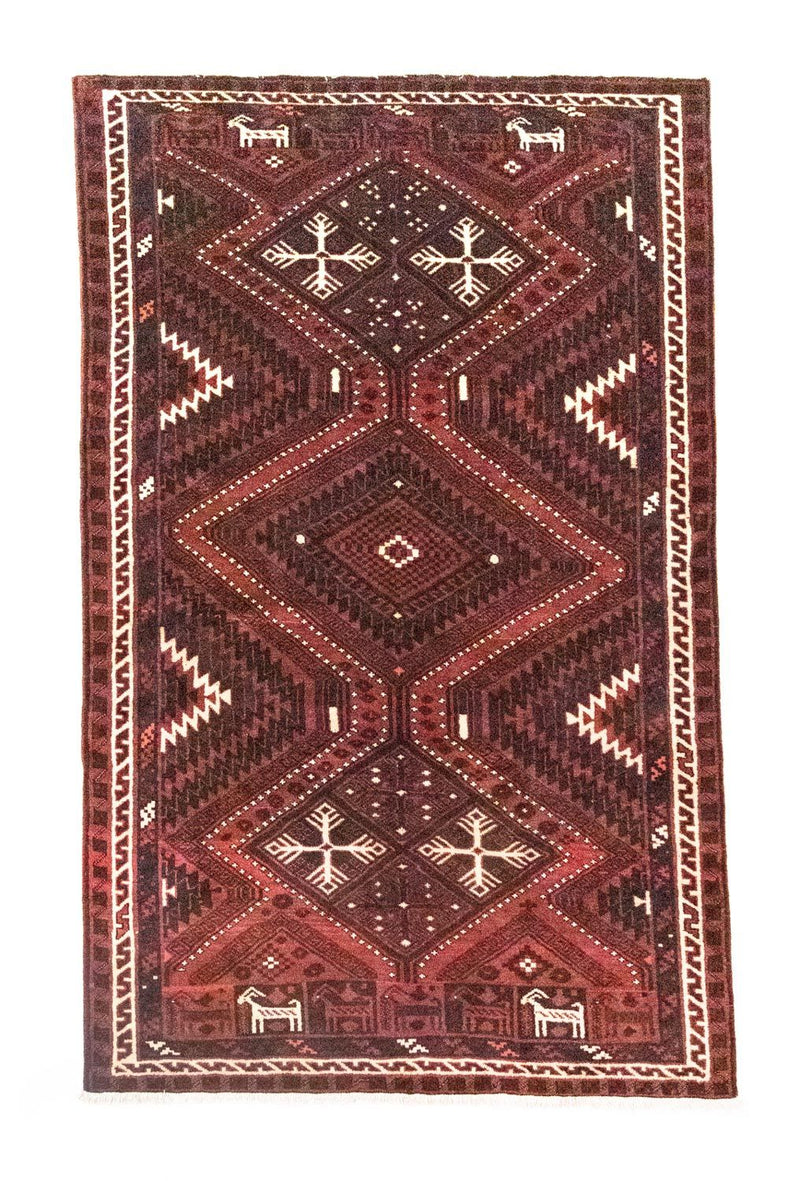 Perserteppich - Nomadic 270 x 175 cm - rost