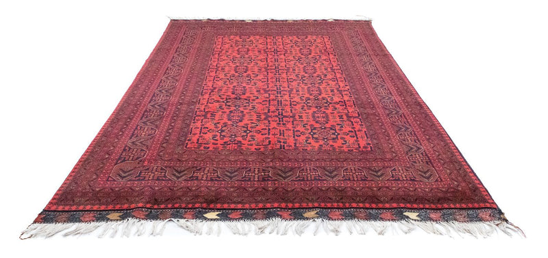 Afghan Teppich - Kunduz 300 x 198 cm - rot