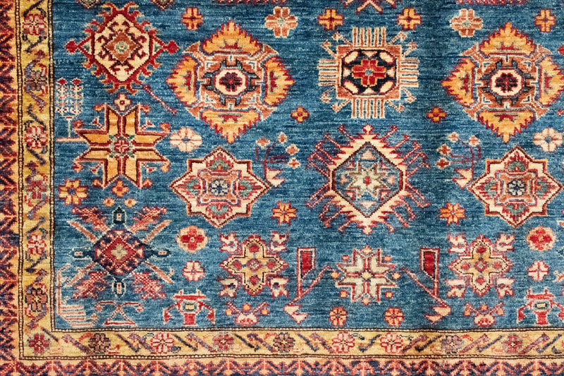 Ziegler Teppich - Kazak 303 x 205 cm - hellblau
