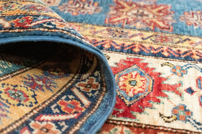 Ziegler Teppich - Kazak 303 x 205 cm - hellblau