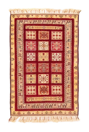 Perserteppich - Nomadic 148 x 105 cm - rot
