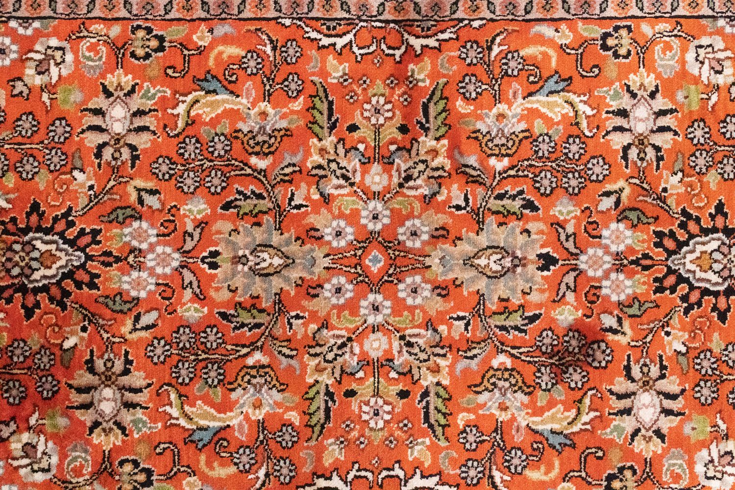 Seidenteppich - Kaschmir Seide 177 x 61 cm Teppichläufer