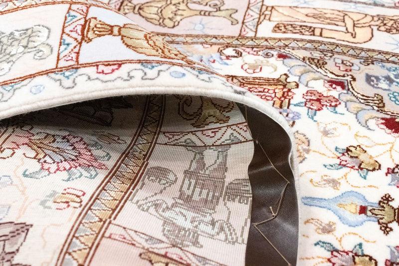 Perserteppich - Täbriz - Royal 134 x 75 cm - beige
