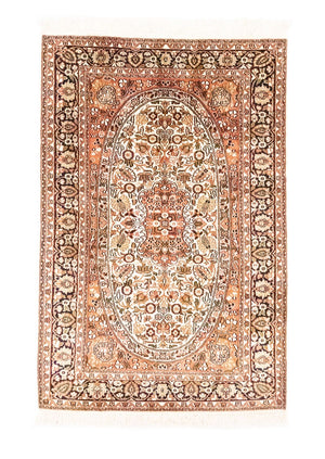 Seidenteppich - Kaschmir Seide 125 x 83 cm Teppichbrücke