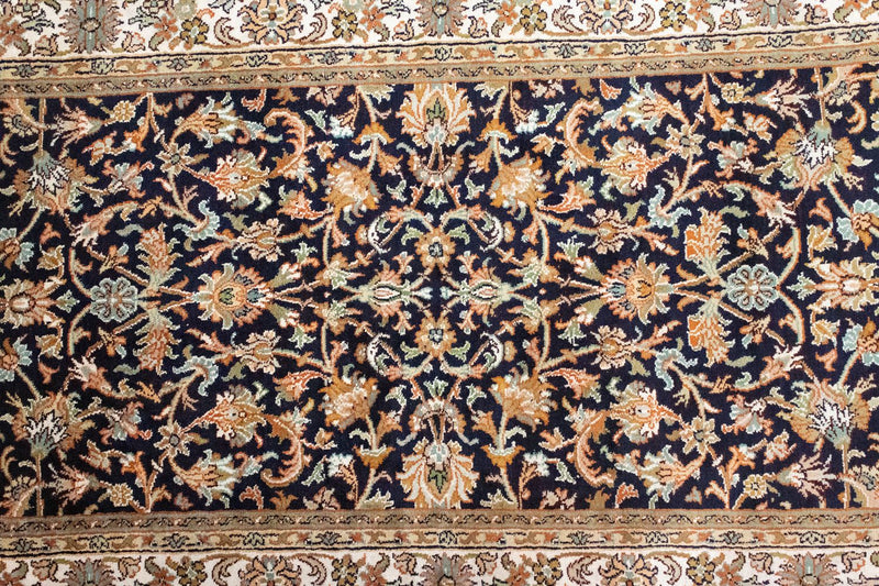 Seidenteppich - Kaschmir Seide 127 x 74 cm Teppichbrücke