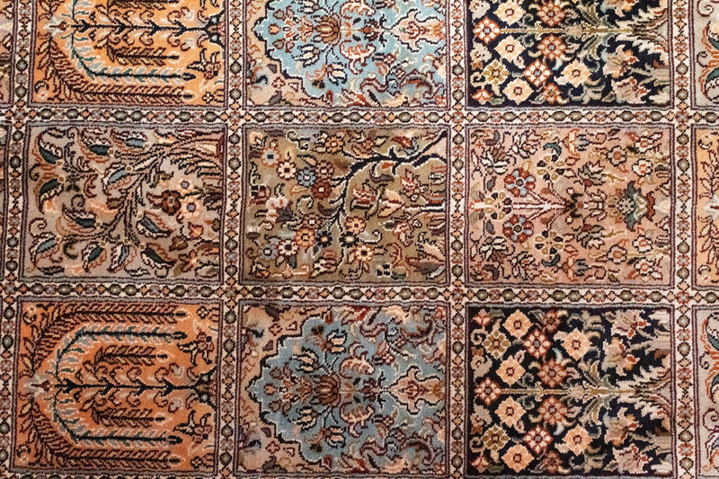 Seidenteppich - Kaschmir Seide 135 x 78 cm Teppichbrücke