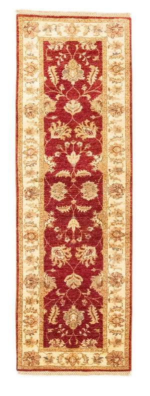 Ziegler Teppich 202 x 62 cm - rot