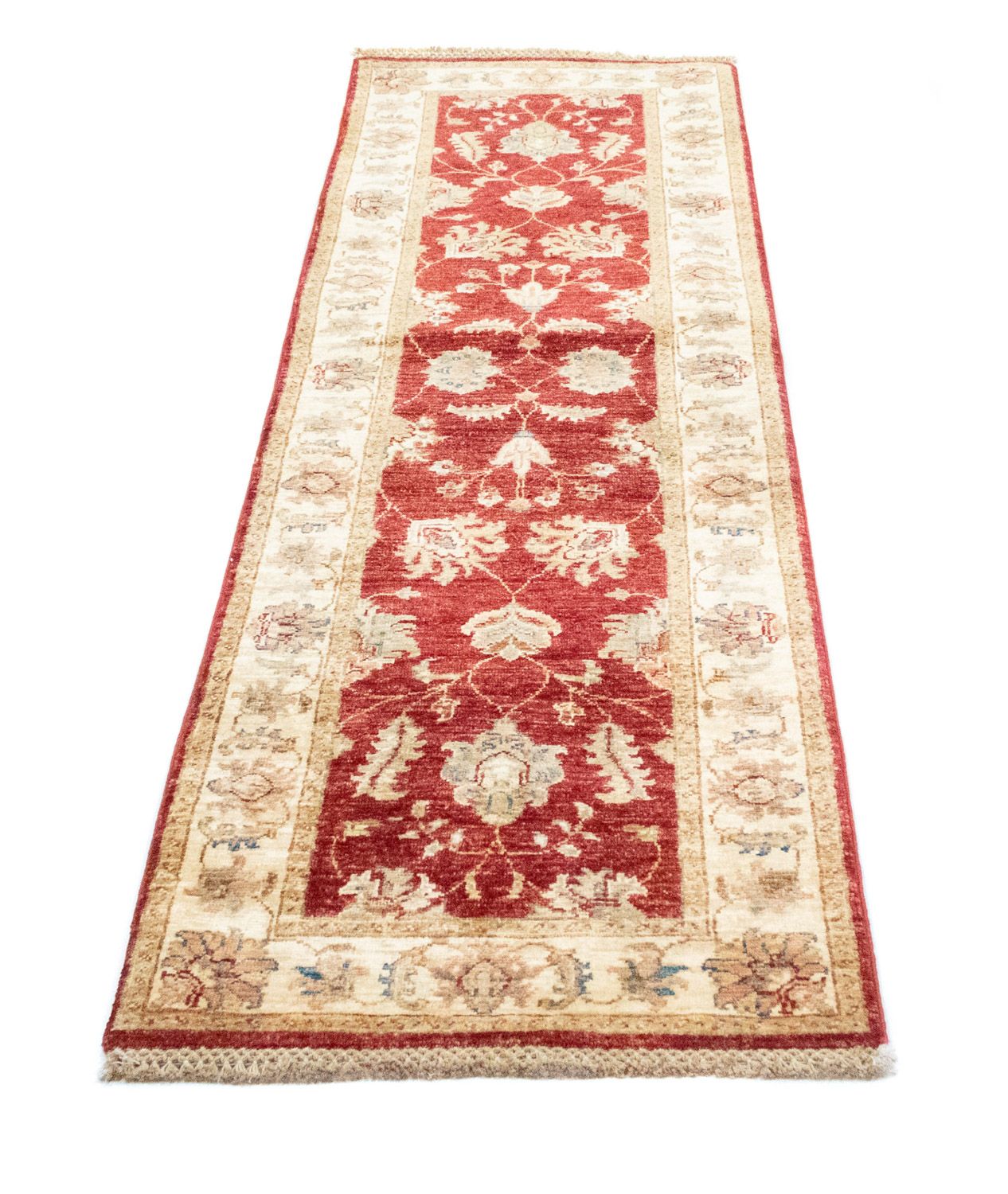 Ziegler Teppich 202 x 62 cm - rot