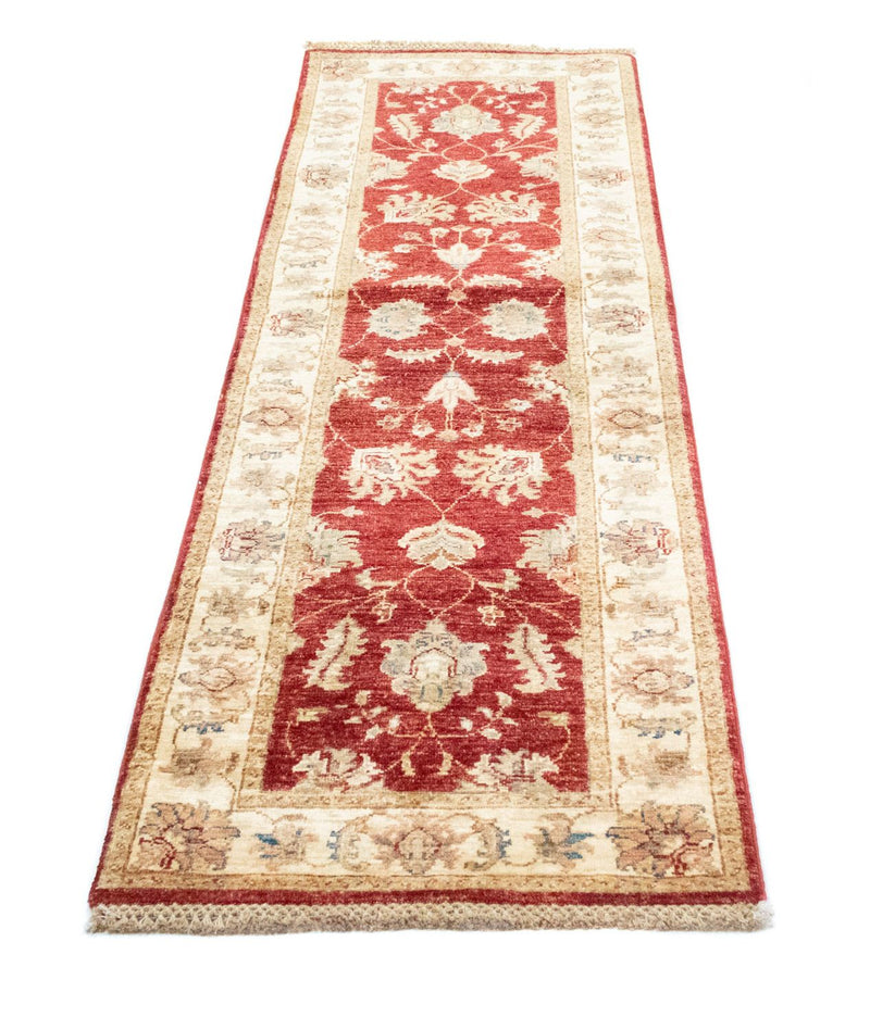 Ziegler Teppich 202 x 62 cm - rot