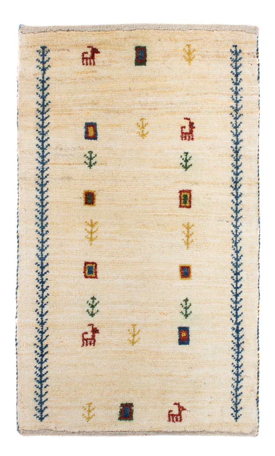 Gabbeh Teppich - Loribaft Perser 87 x 51 cm