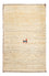 Gabbeh Teppich - Loribaft Perser 60 x 40 cm - beige
