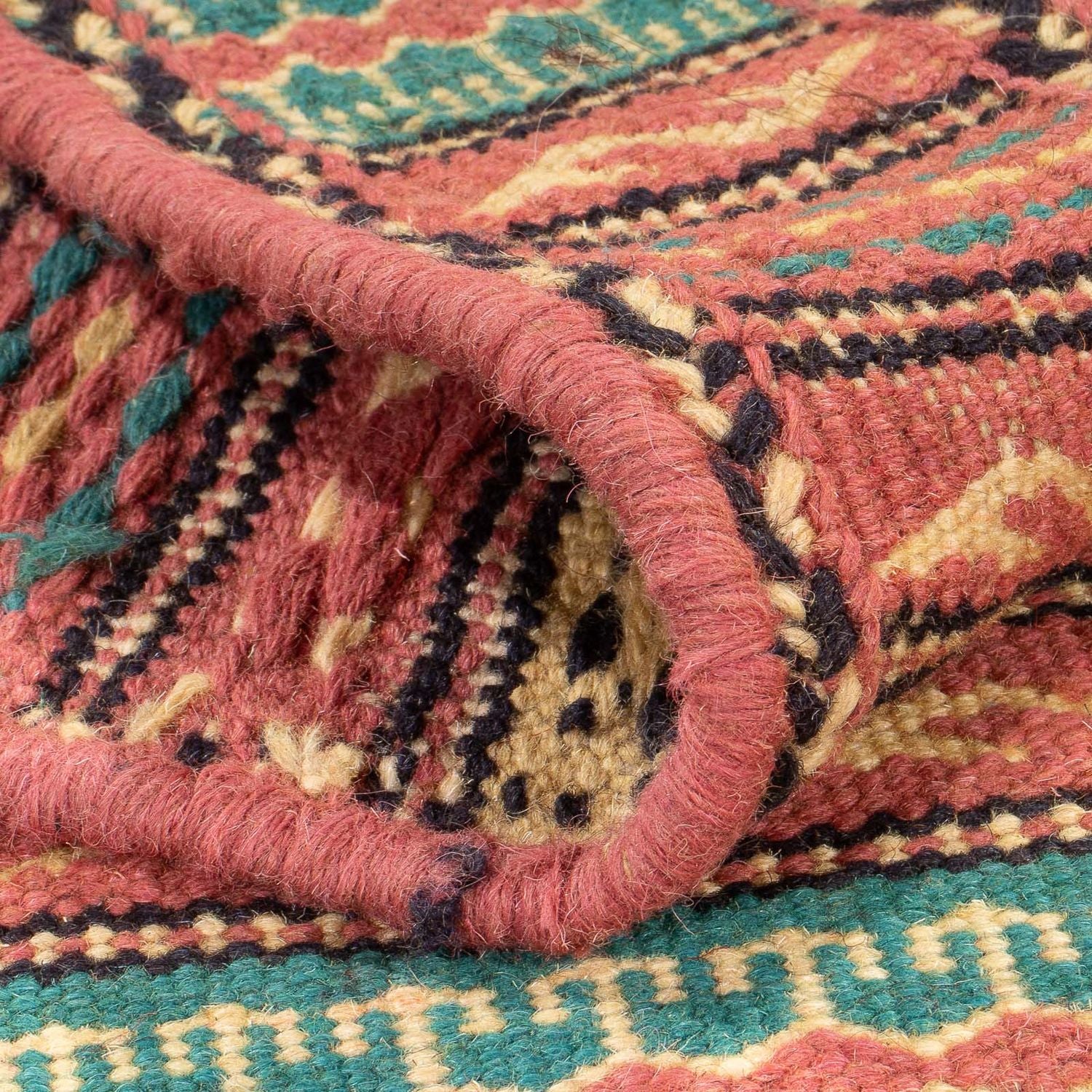 Kelim Teppich - Oriental - 120 x 80 cm - mehrfarbig