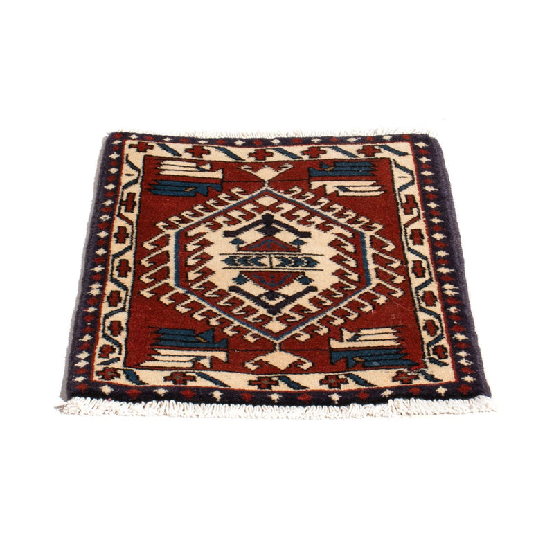 Perserteppich - Nomadic - 54 x 40 cm - mehrfarbig