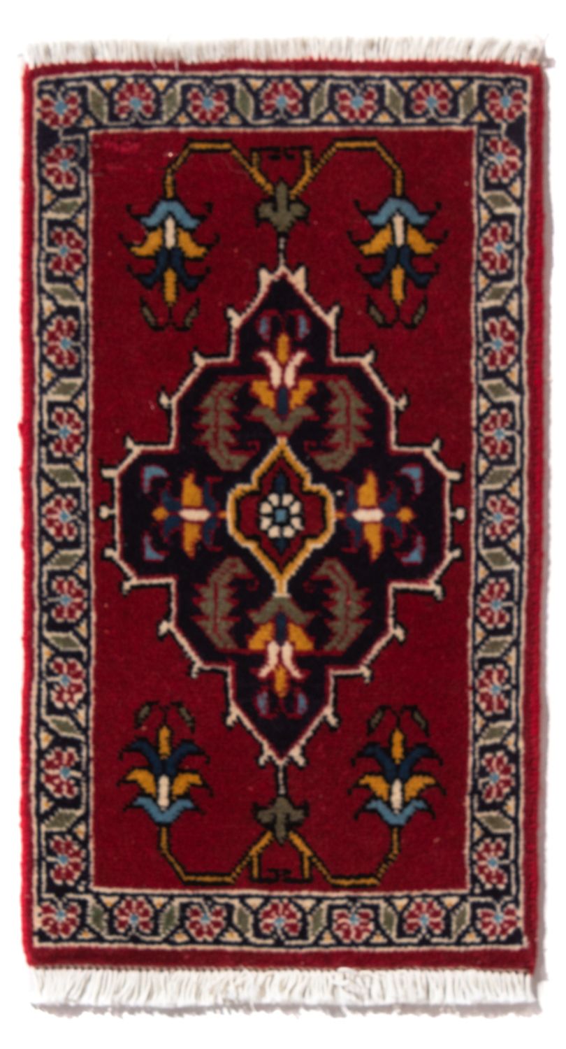Perserteppich - Nomadic - 54 x 40 cm - mehrfarbig