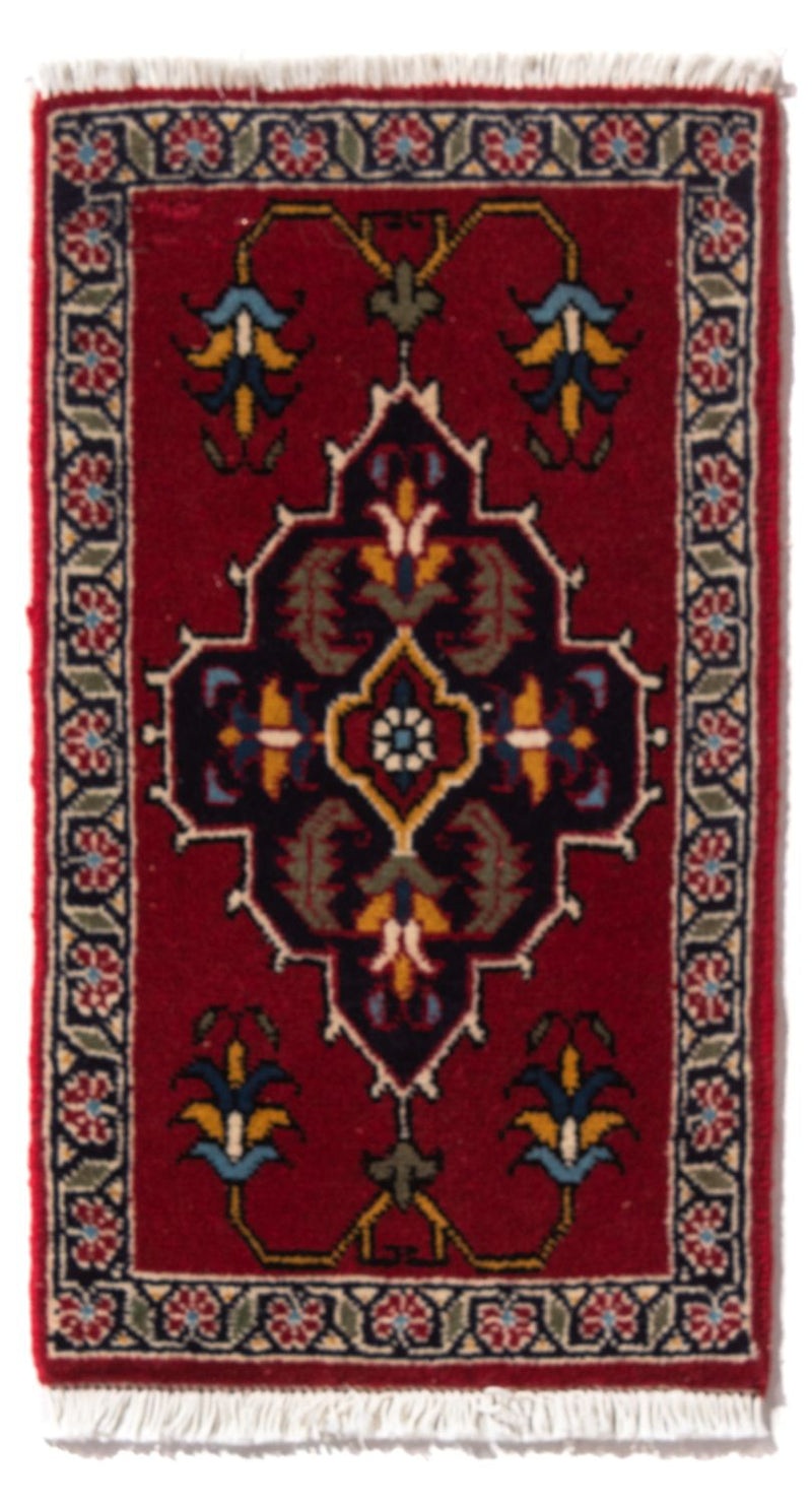 Perserteppich - Nomadic - 54 x 40 cm - mehrfarbig