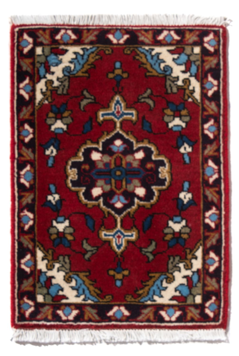 Perserteppich - Nomadic - 54 x 40 cm - mehrfarbig