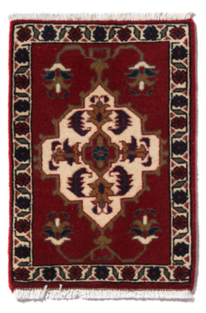 Perserteppich - Nomadic - 54 x 40 cm - mehrfarbig