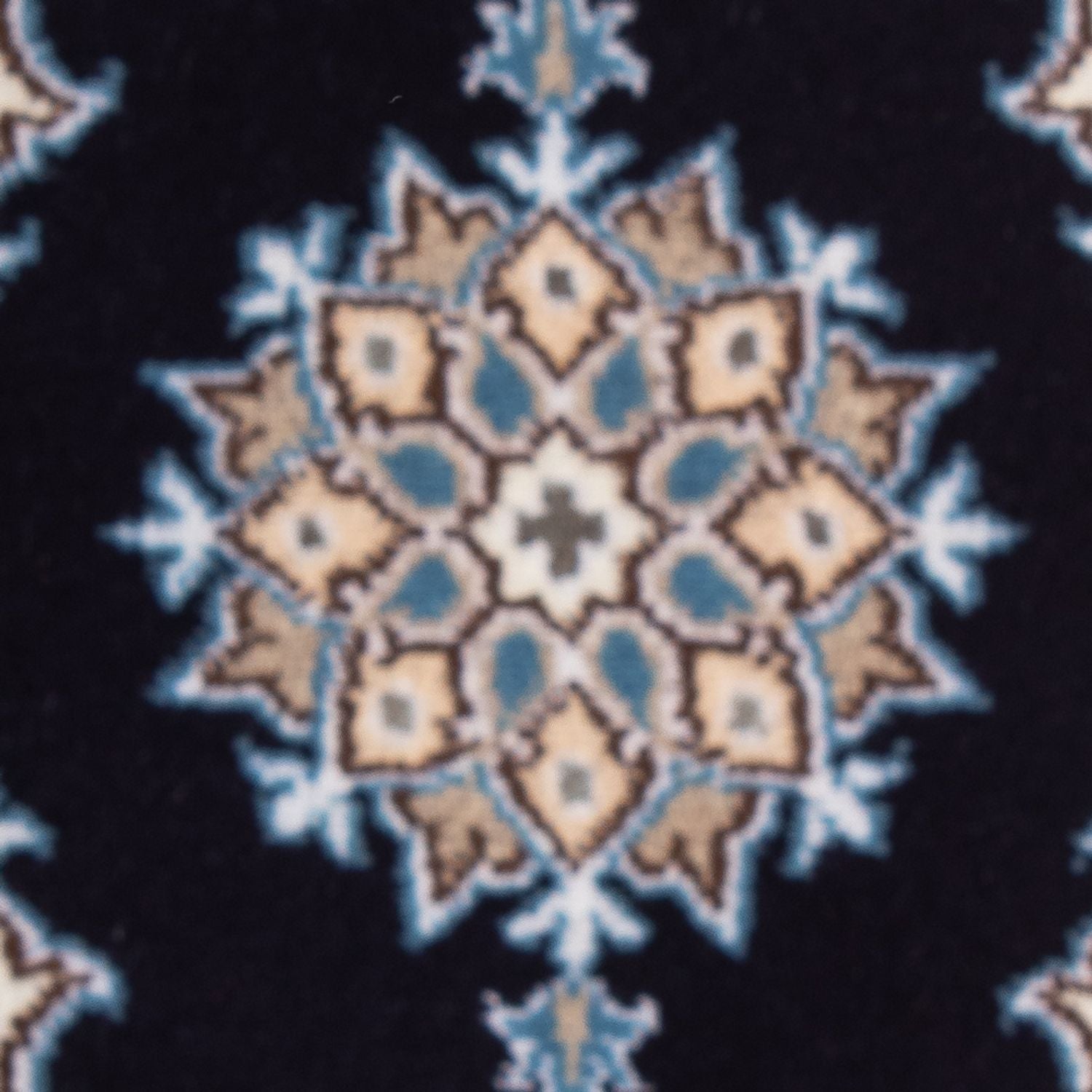 Perserteppich - Nain - 60 x 40 cm - dunkelblau