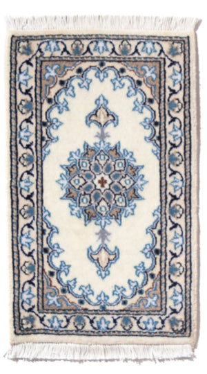 Perserteppich - Nain - 60 x 40 cm - creme