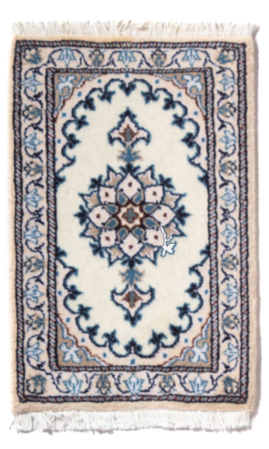Perserteppich - Nain - 60 x 40 cm - creme