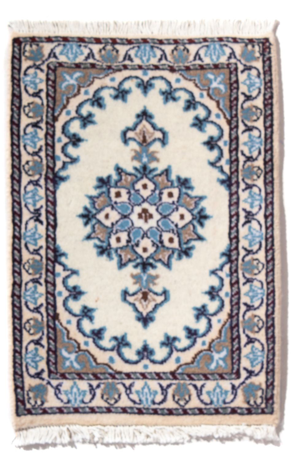 Perserteppich - Nain - 60 x 40 cm - creme