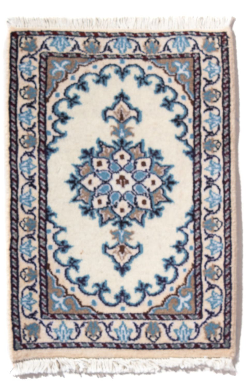 Perserteppich - Nain - 60 x 40 cm - creme