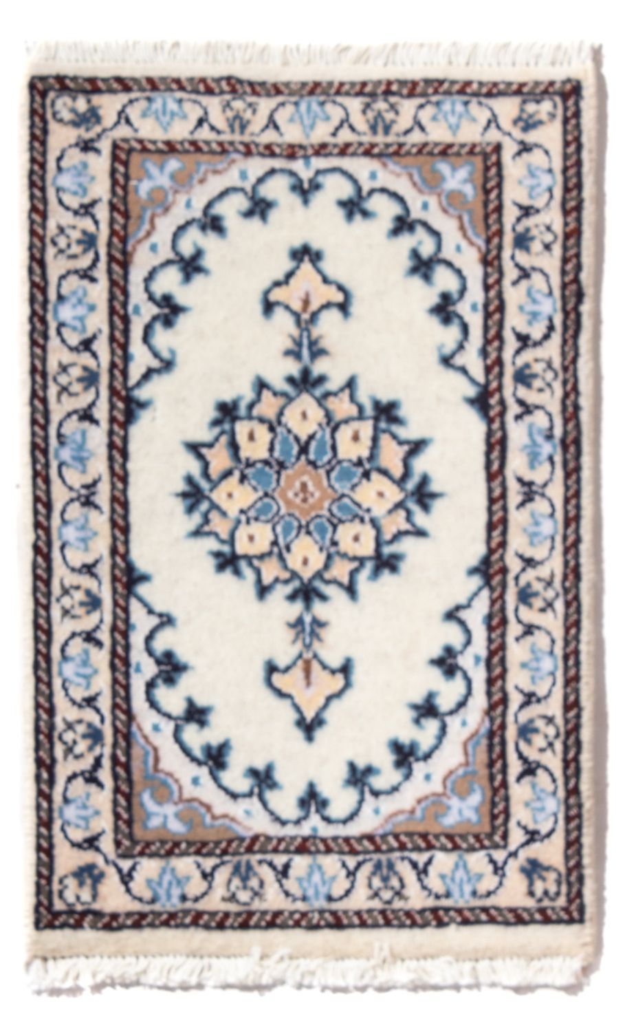 Perserteppich - Nain - 60 x 40 cm - creme