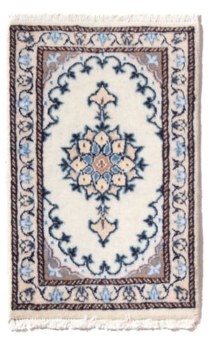 Perserteppich - Nain - 60 x 40 cm - creme