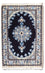 Perserteppich - Nain - 60 x 40 cm - dunkelblau
