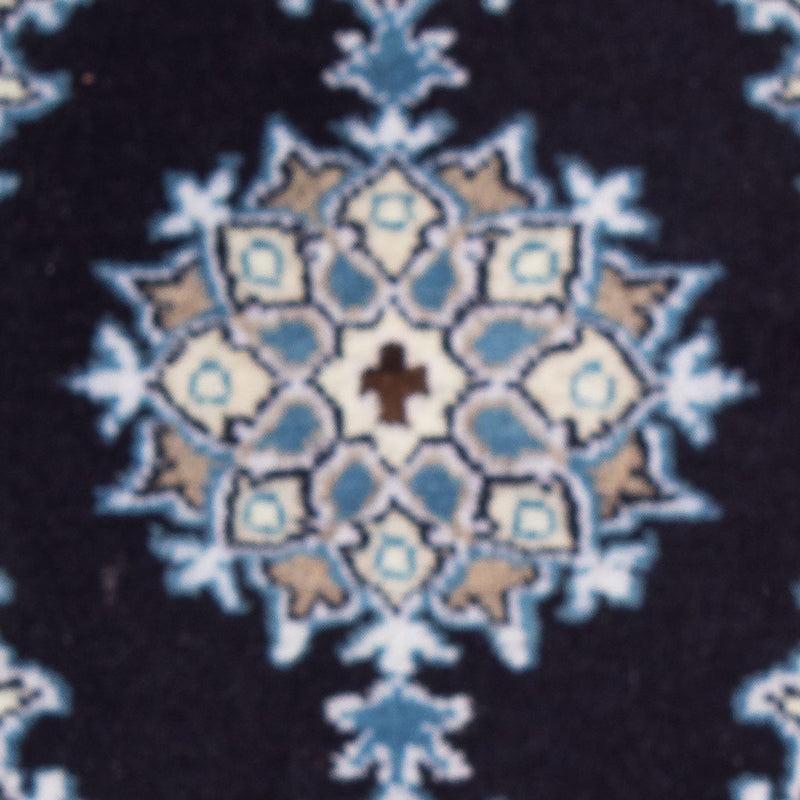 Perserteppich - Nain - 60 x 40 cm - dunkelblau
