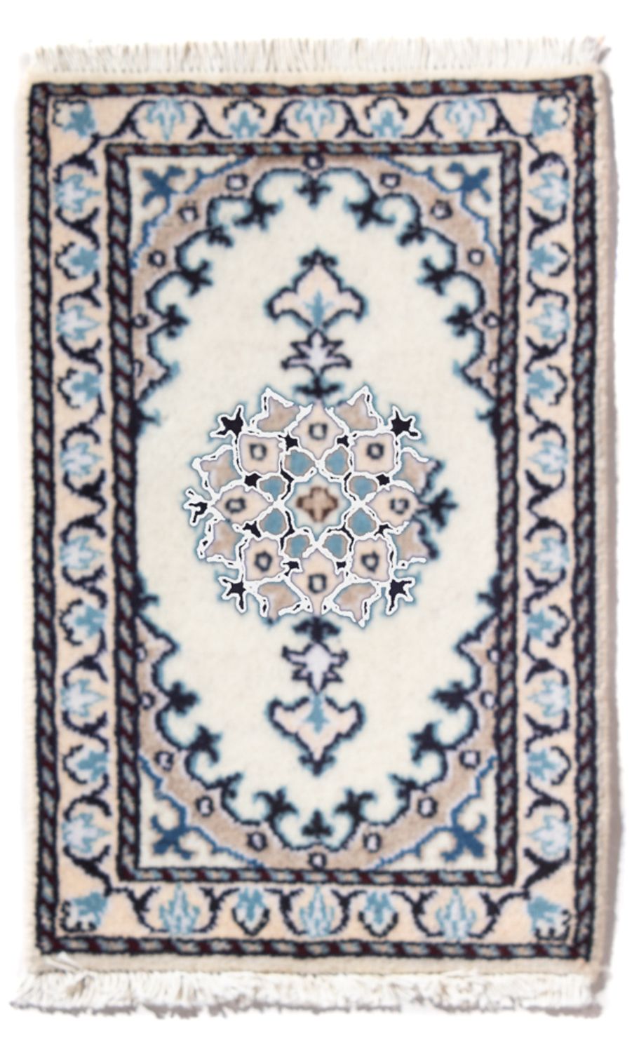 Perserteppich - Nain - 60 x 40 cm - creme