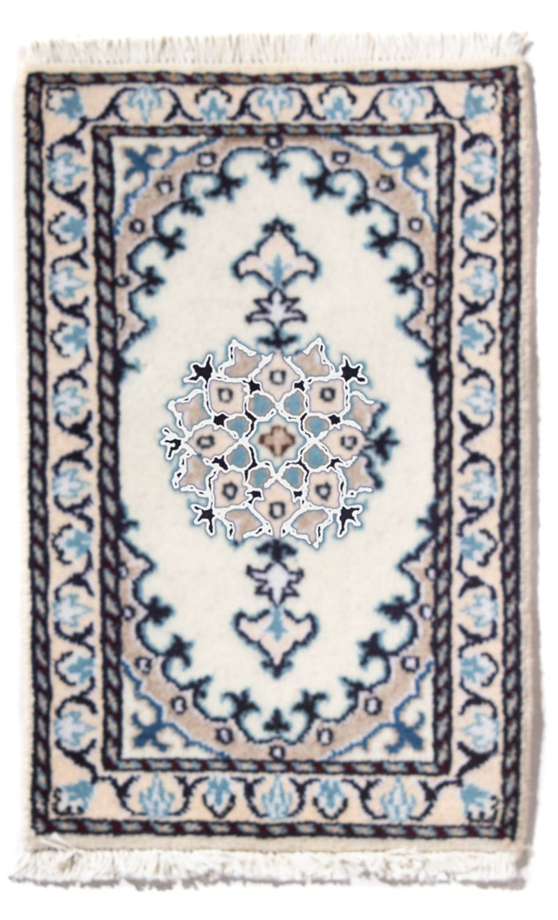 Perserteppich - Nain - 60 x 40 cm - creme