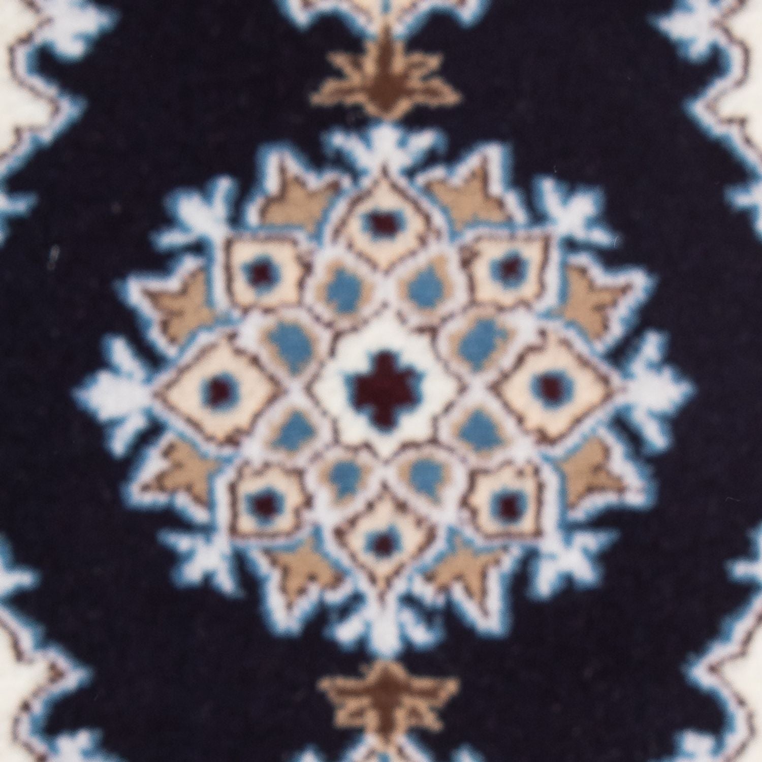 Perserteppich - Nain - 60 x 40 cm - dunkelblau