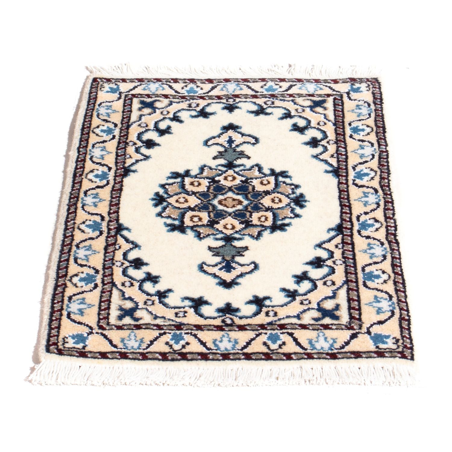 Perserteppich - Nain - 60 x 40 cm - creme
