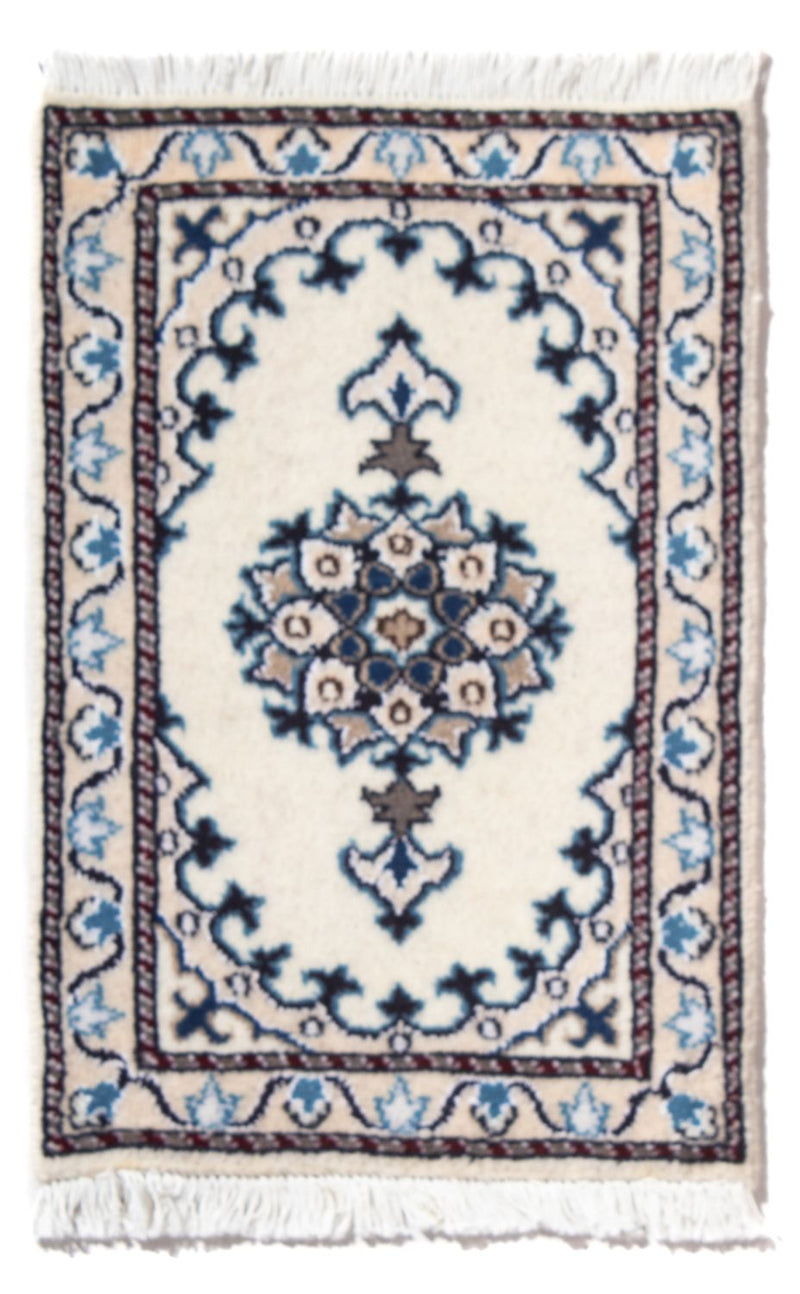 Perserteppich - Nain - 60 x 40 cm - creme