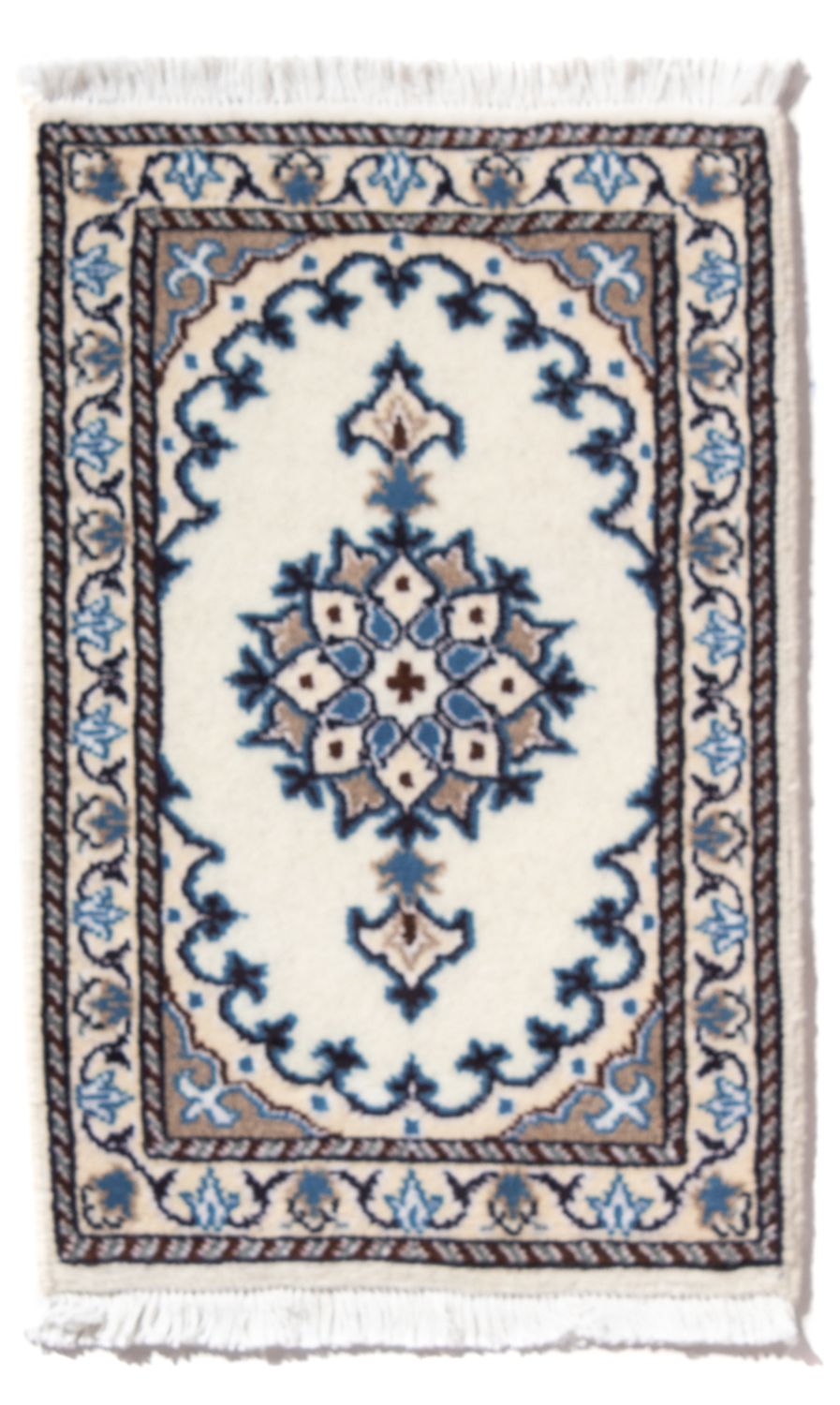 Perserteppich - Nain - 60 x 40 cm - creme