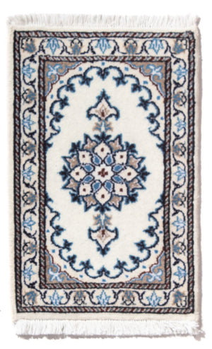 Perserteppich - Nain - 60 x 40 cm - hellblau