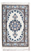 Perserteppich - Nain - 60 x 40 cm - hellblau
