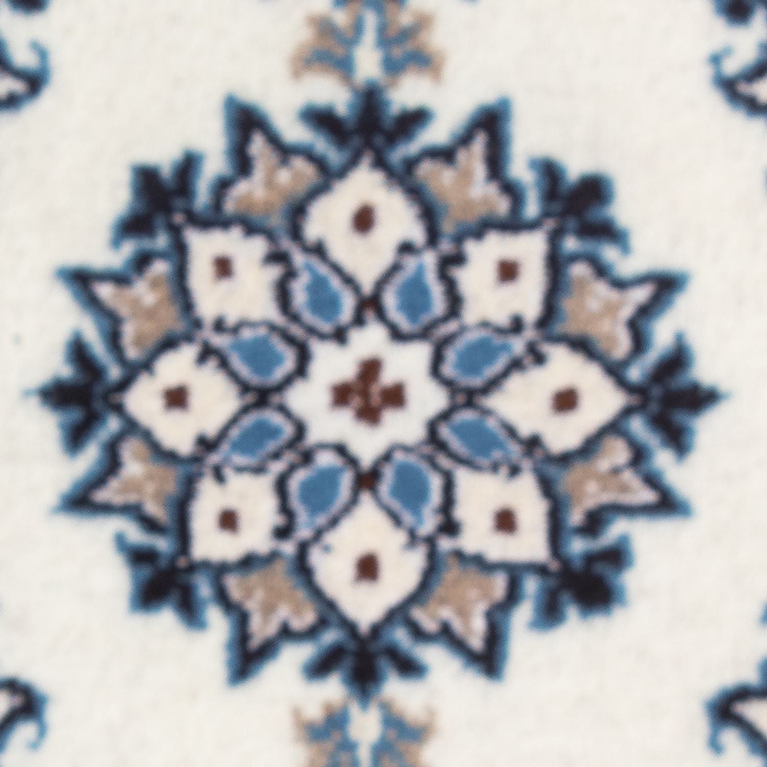 Perserteppich - Nain - 60 x 40 cm - hellblau