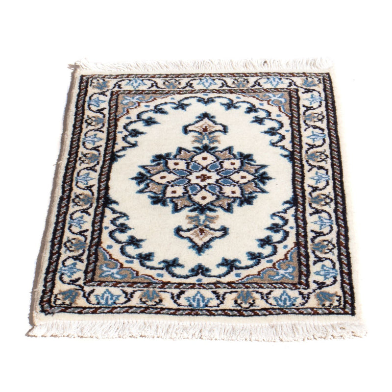Perserteppich - Nain - 60 x 40 cm - hellblau