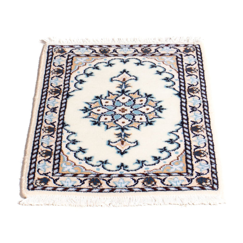 Perserteppich - Nain - 60 x 40 cm - hellblau