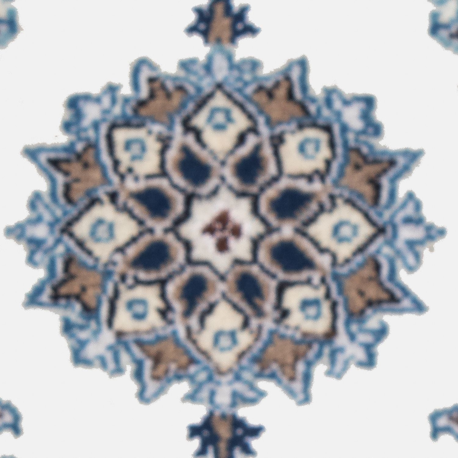 Perserteppich - Nain - 60 x 40 cm - hellblau