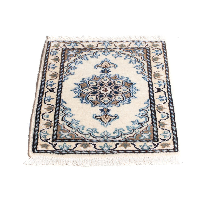 Perserteppich - Nain - 60 x 40 cm - hellblau