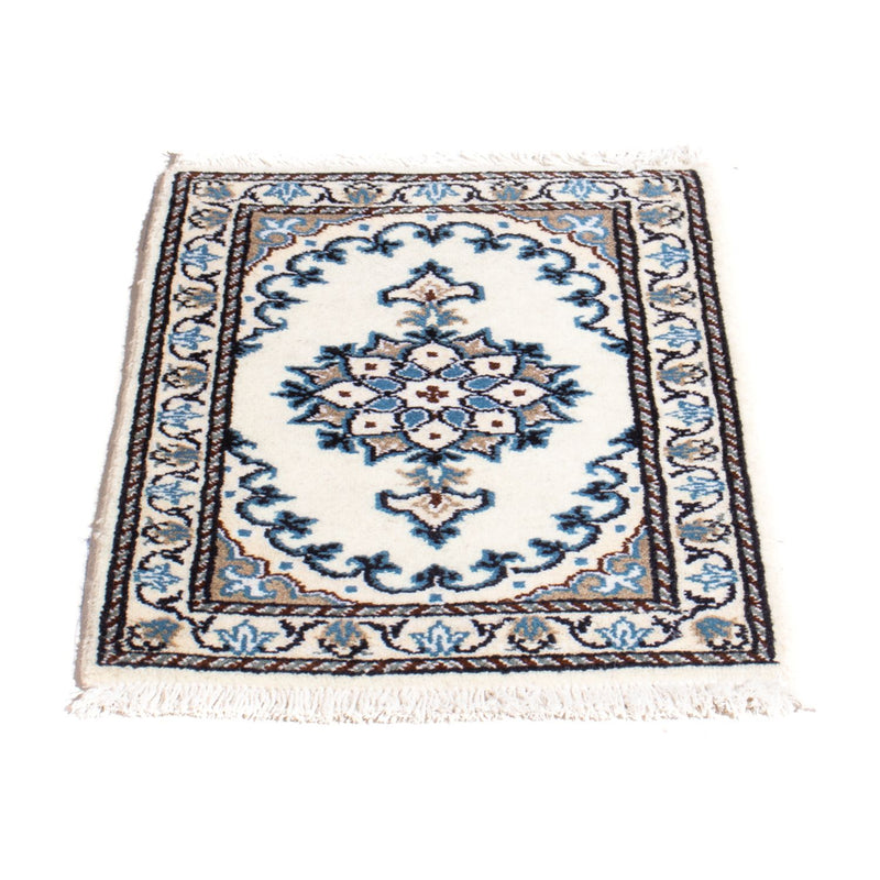 Perserteppich - Nain - 60 x 40 cm - hellblau