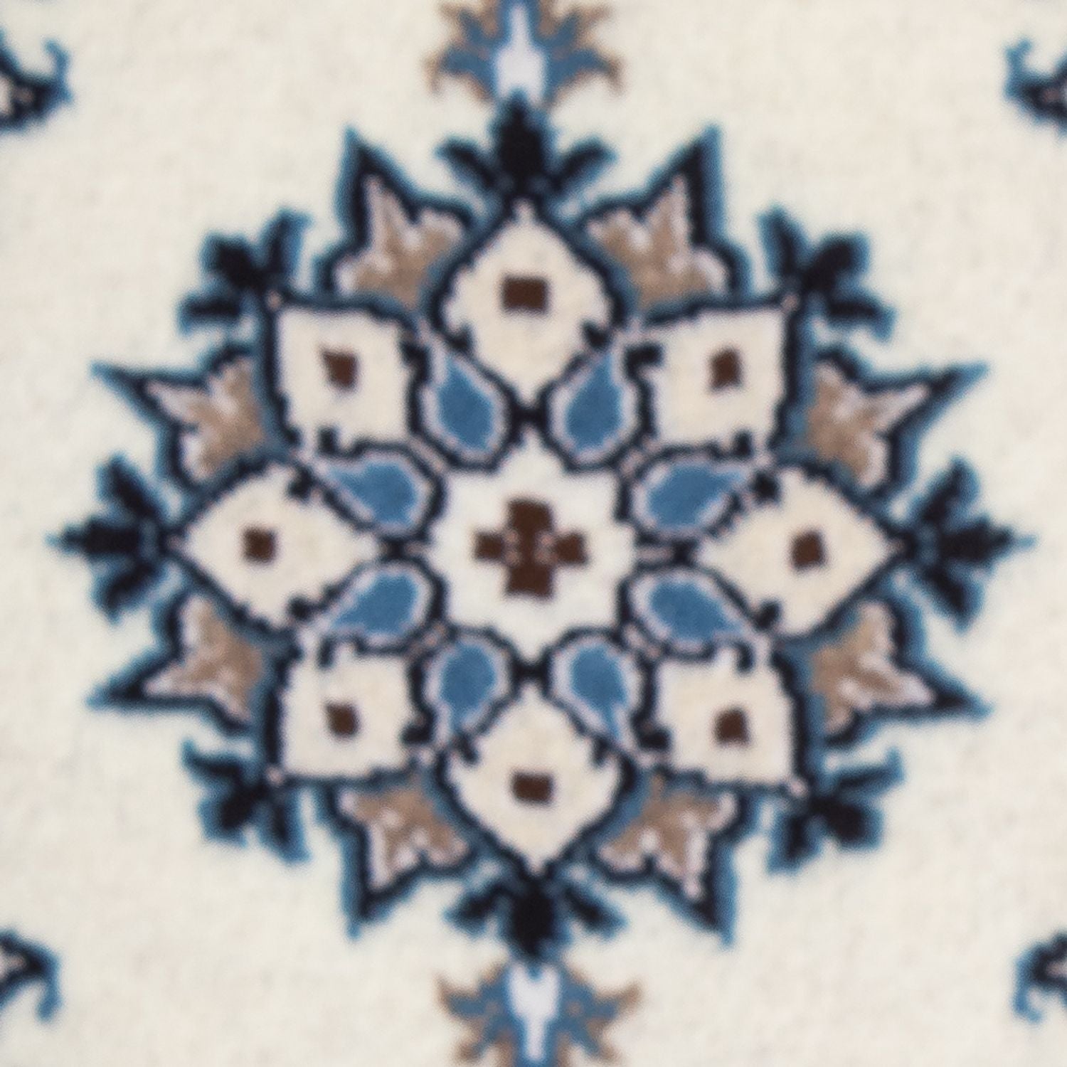 Perserteppich - Nain - 60 x 40 cm - hellblau