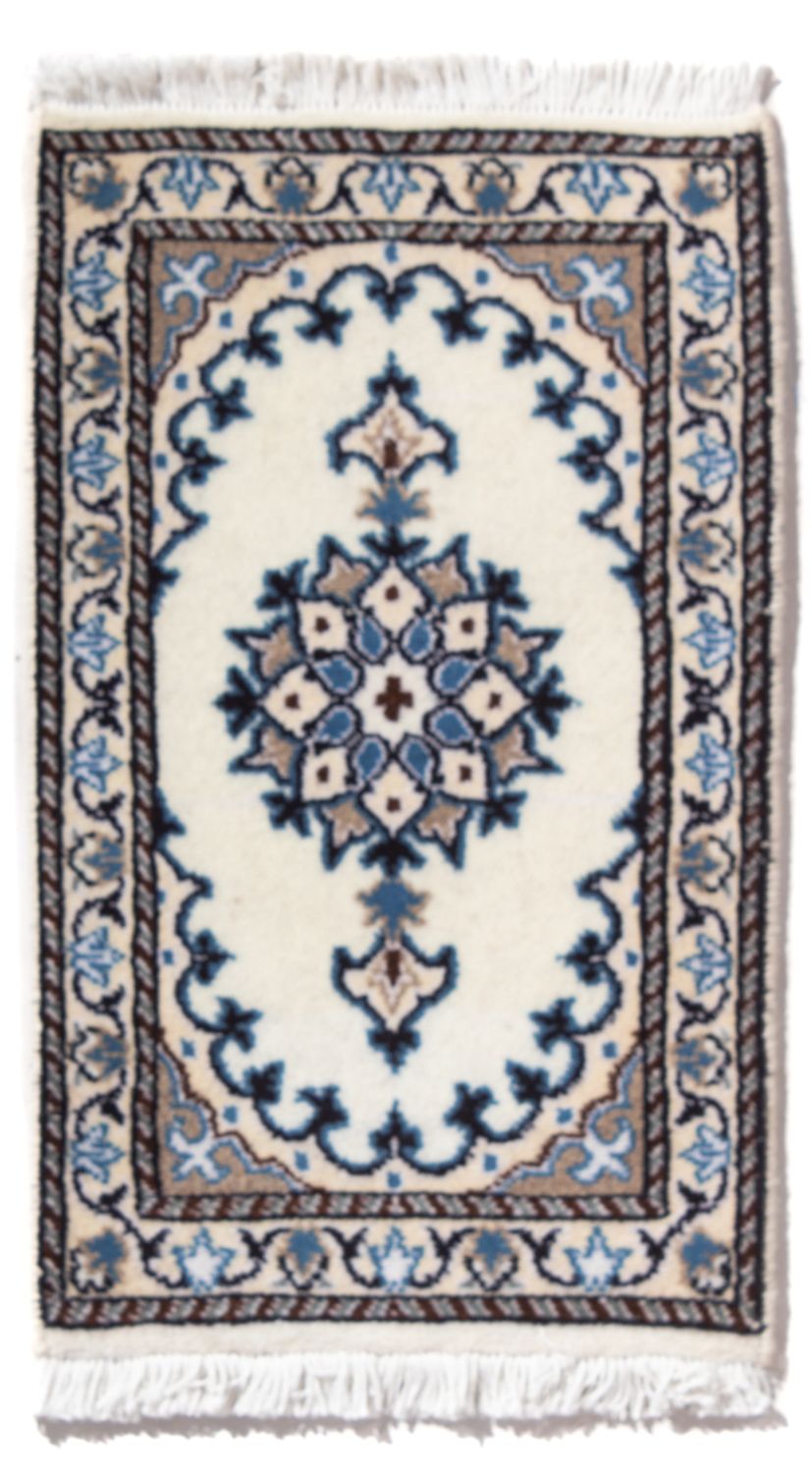 Perserteppich - Nain - 60 x 40 cm - creme