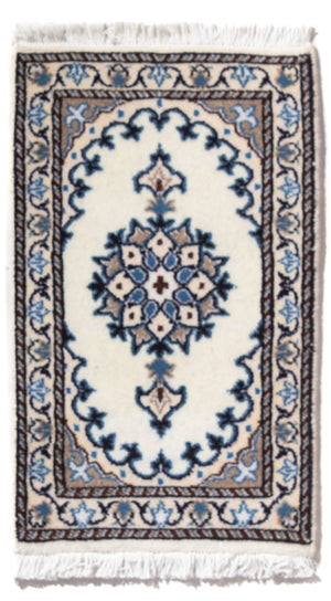 Perserteppich - Nain - 60 x 40 cm - creme