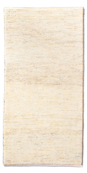 Gabbeh Teppich - Perser - 142 x 70 cm - hellbeige