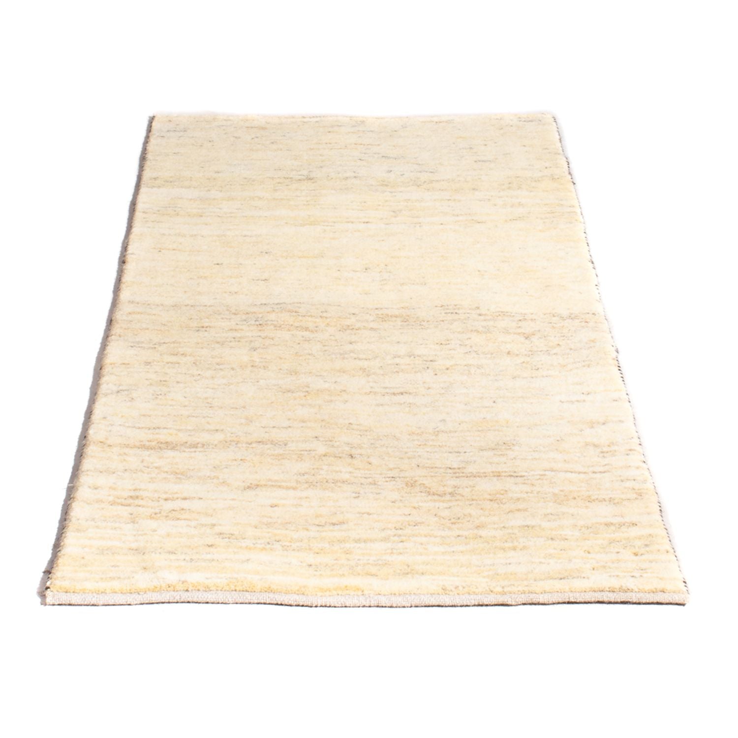 Gabbeh Teppich - Perser - 142 x 70 cm - hellbeige