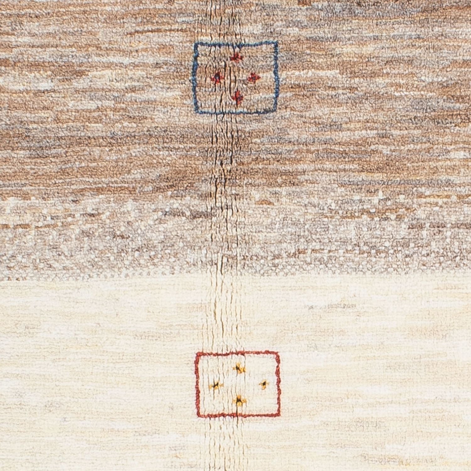 Gabbeh Teppich - Loribaft Perser - 192 x 109 cm - natur